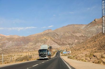 Route 11 to Putre - Chile - Others in SOUTH AMERICA. Photo #50574
