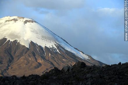 Parinacota volcano at sunset - Chile - Others in SOUTH AMERICA. Photo #50705