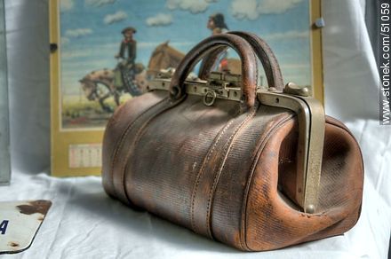 Old medical bag -  - MORE IMAGES. Photo #51059