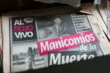 Al Rojo Vivo: Manicomios de la Muerte - Departamento de Montevideo - URUGUAY. Foto No. 50997