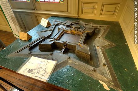 Model of the ancient citadel of Montevideo - Department of Montevideo - URUGUAY. Photo #51096