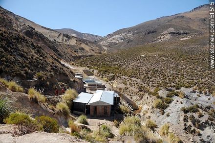 Termas de Jurasi. Altitud: 4050m - Chile - Otros AMÉRICA del SUR. Foto No. 51515