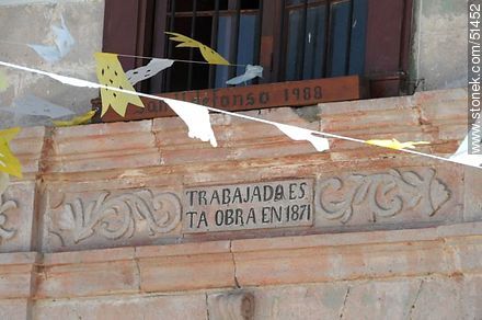 Detalle de la entrada a la capilla - Chile - Otros AMÉRICA del SUR. Foto No. 51452