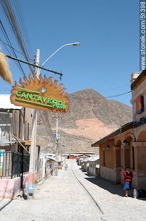 Calle Carlos Condell en Putre - Chile - Otros AMÉRICA del SUR. Foto No. 51398
