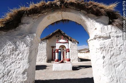 Church of Parinacota Village - Chile - Others in SOUTH AMERICA. Photo #51579