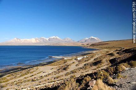 Lake Chungará and Nevados de Quimsachata.  - Chile - Others in SOUTH AMERICA. Photo #51761