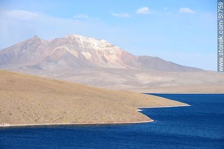 Chungara Lake and Volcano Quisiquisini - Chile - Others in SOUTH AMERICA. Photo #51759
