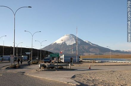 Control fronterizo chileno. Volcán Parinacota. - Chile - Otros AMÉRICA del SUR. Foto No. 51709