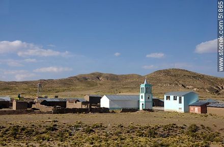 Urbanización de Agua Milagro. Iglesia. - Bolivia - Others in SOUTH AMERICA. Photo #51865