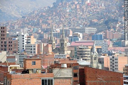 View north of the city of La Paz - Bolivia - Others in SOUTH AMERICA. Photo #52138