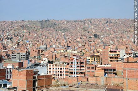 Vista del norte de la ciudad de La Paz - Bolivia - Otros AMÉRICA del SUR. Foto No. 52136
