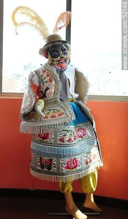Mannequin with one of the typical Bolivian Indian costumes - Bolivia - Others in SOUTH AMERICA. Photo #52149