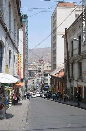 Comercio Street.  - Bolivia - Others in SOUTH AMERICA. Photo #52235