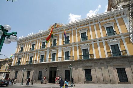 Palacio de Gobierno Nacional (Palacio Quemado) - Bolivia - Otros AMÉRICA del SUR. Foto No. 52195