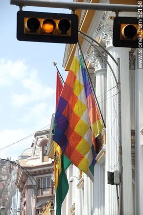 Bandera Aymara (Wipala) - Bolivia - Otros AMÉRICA del SUR. Foto No. 52158