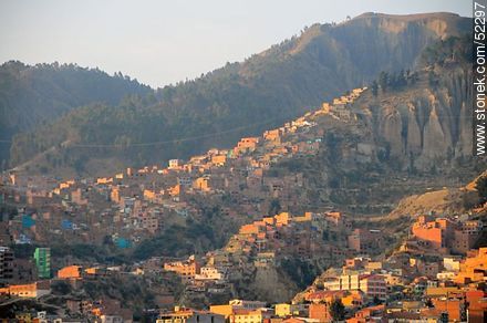 Vista parcial de la ciudad de La Paz, Bolivia - Bolivia - Otros AMÉRICA del SUR. Foto No. 52297
