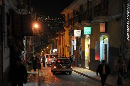 Calle Sagárnaga de La Paz - Bolivia - Otros AMÉRICA del SUR. Foto No. 52285