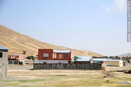 Poblado rural del departamento de La Paz - Bolivia - Otros AMÉRICA del SUR. Foto No. 52740
