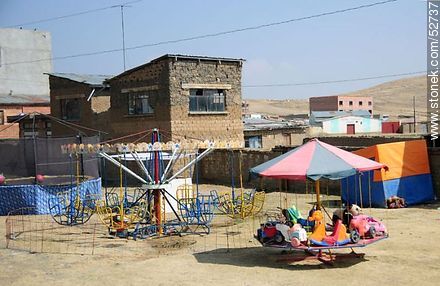 Village Batallas on National Route 2. Games for children. - Bolivia - Others in SOUTH AMERICA. Photo #52737