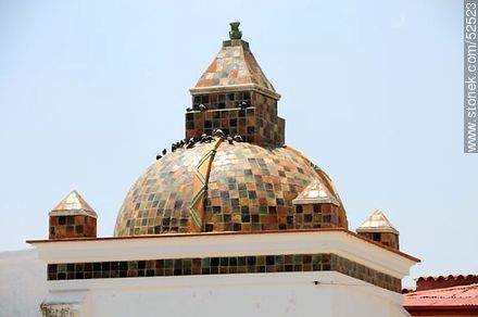 Dome of the Basilica of Our Lady of Copacabana - Bolivia - Others in SOUTH AMERICA. Photo #52523