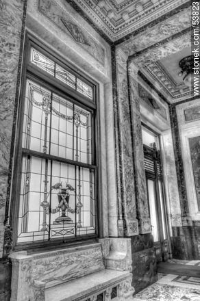 Salón de los Pasos Perdidos del Palacio Legislativo. - Department of Montevideo - URUGUAY. Photo #53823