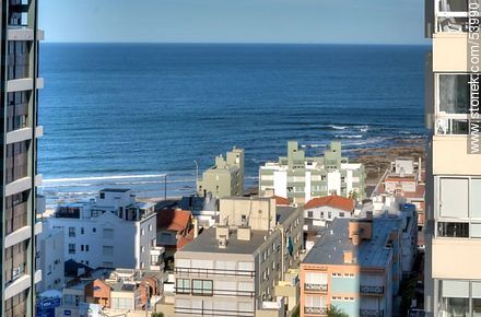 Low buildings on the Peninsula. View to the south. - Punta del Este and its near resorts - URUGUAY. Photo #53990