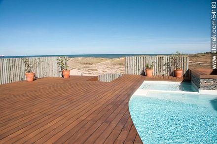 House in José Ignacio seaside resort.  - Punta del Este and its near resorts - URUGUAY. Photo #54183