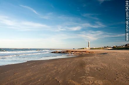 Playa y faro de José Ignacio - Punta del Este y balnearios cercanos - URUGUAY. Foto No. 54249