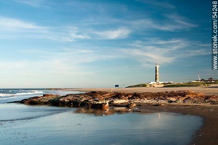 Beach and lighthouse of José Ignacio - Punta del Este and its near resorts - URUGUAY. Photo #54248