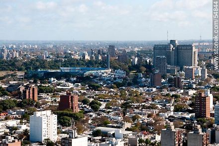 Estadio Centenario y Hospital de Clínicas - Departamento de Montevideo - URUGUAY. Foto No. 54844