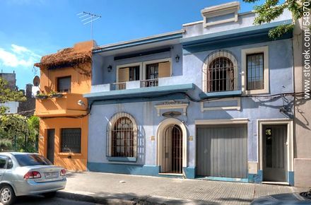 Houses on Masini St. - Department of Montevideo - URUGUAY. Photo #54870