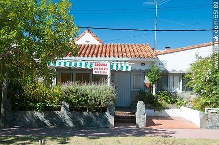 House in the street Reconquista - Department of Maldonado - URUGUAY. Photo #55189