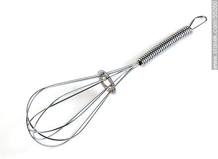Steel hand mixer -  - MORE IMAGES. Photo #55260