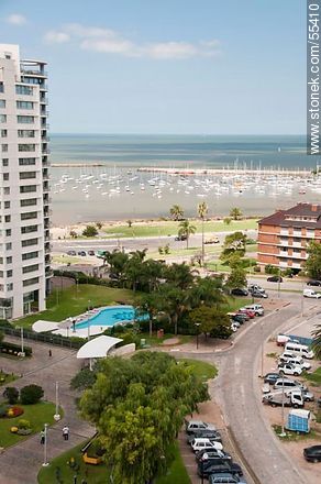 Housing overlooking the Rio de la Plata - Department of Montevideo - URUGUAY. Photo #55410