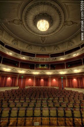 Bartolomé Macció Theatre. View from the stage. - San José - URUGUAY. Photo #55539