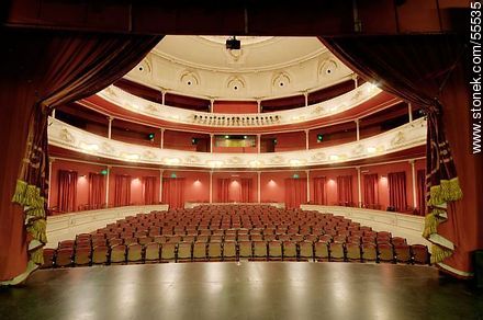 Bartolomé Macció Theatre. From the stage to the public. - San José - URUGUAY. Photo #55535