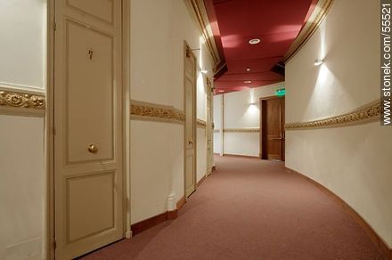 Bartolomé Macció Theatre. Corridor to the theater boxes. - San José - URUGUAY. Photo #55521