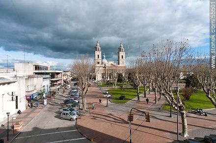 Plaza de los Treinta y Tres Orientales - Departamento de San José - URUGUAY. Foto No. 55501