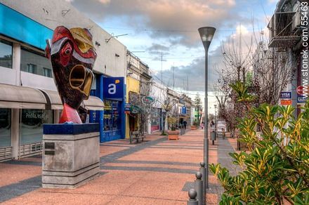 Peatonal de la calle Sarandí. - Departamento de San José - URUGUAY. Foto No. 55463