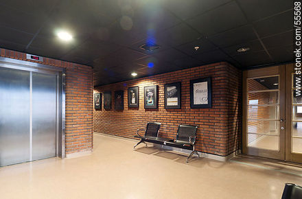 Hall de acceso a las salas de ensayo de baile - Departamento de Montevideo - URUGUAY. Foto No. 55568