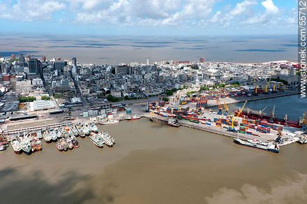 Muelles de carga - Departamento de Montevideo - URUGUAY. Foto No. 55712