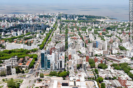 Artigas Boulevard south. Pocitos and Cordón quarters - Department of Montevideo - URUGUAY. Photo #55985