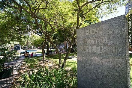 Plaza Fabini. - Departamento de Montevideo - URUGUAY. Foto No. 56106