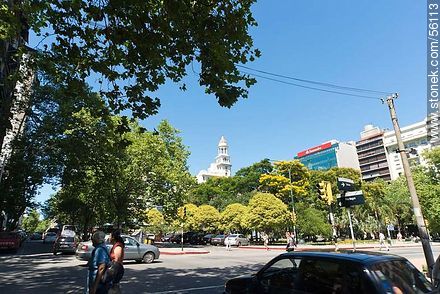 Plaza Fabini. - Departamento de Montevideo - URUGUAY. Foto No. 56113