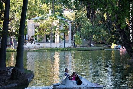 Rodo Park Lake. Ride sliders. - Department of Montevideo - URUGUAY. Photo #56303