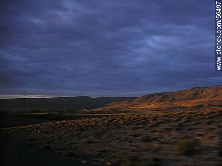 Paisaje patagónico al amanecer -  - ARGENTINA. Foto No. 56497