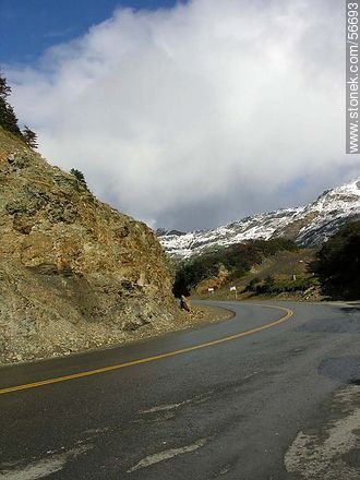 Paso Garibaldi en el extremo sur de los Andes. -  - ARGENTINA. Foto No. 56693