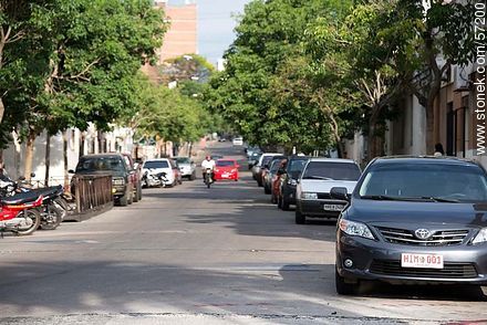 Uruguay Street. The official auto department mayor. - Department of Salto - URUGUAY. Photo #57200