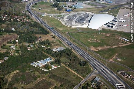 Aerial view.  - Department of Canelones - URUGUAY. Photo #57348