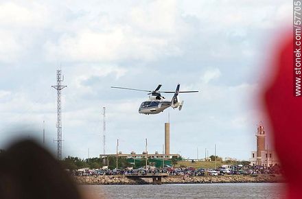 Helicóptero Dauphin - Departamento de Montevideo - URUGUAY. Foto No. 57705